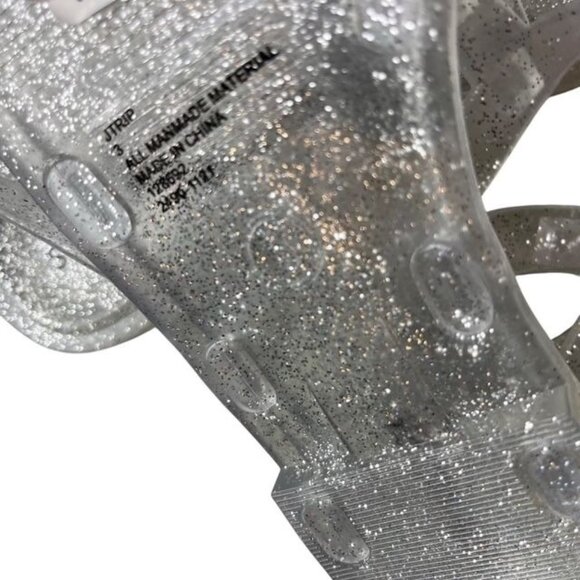 Steve Madden Girls JTripper Jelly Sandals Size 3 - Picture 4 of 4